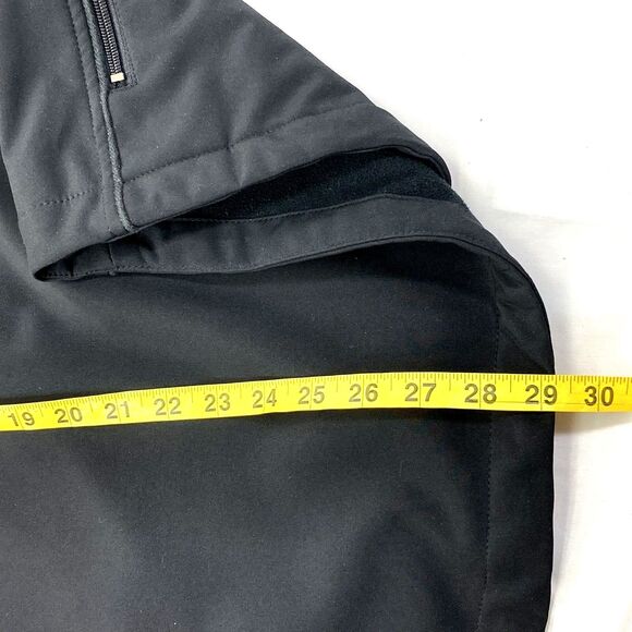 Ohio State Crable Jacket Vtg Fleece Lined Black L Mens Full Zip OSU Golf Heavywt - Picture 8 of 13